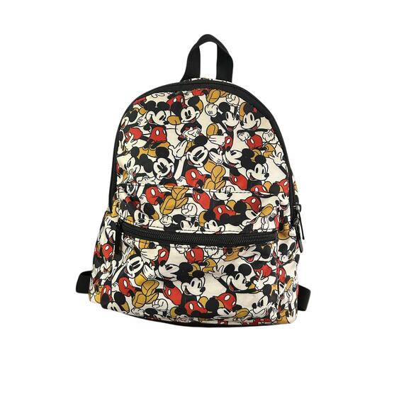 Disney Mickey Mouse Bioworld Small mini Backpack Adjustable Straps - Picture 1 of 5